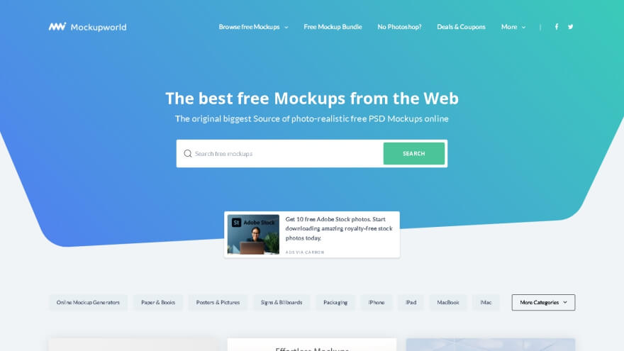 mockupworld - situs mockup gratis